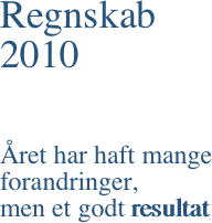 Regnskab  2010